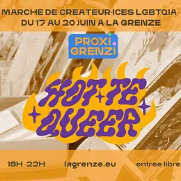 HOT.TE QUEER : Marché de Créateur.ices LGBTQIA+ x PROXI GRENZI