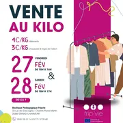 Vente au Kilo de vêtements , chaussures,  accessoires et linge de maison