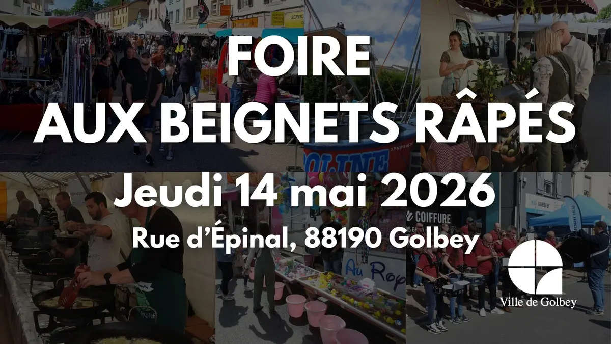 Foire aux beignets râpés