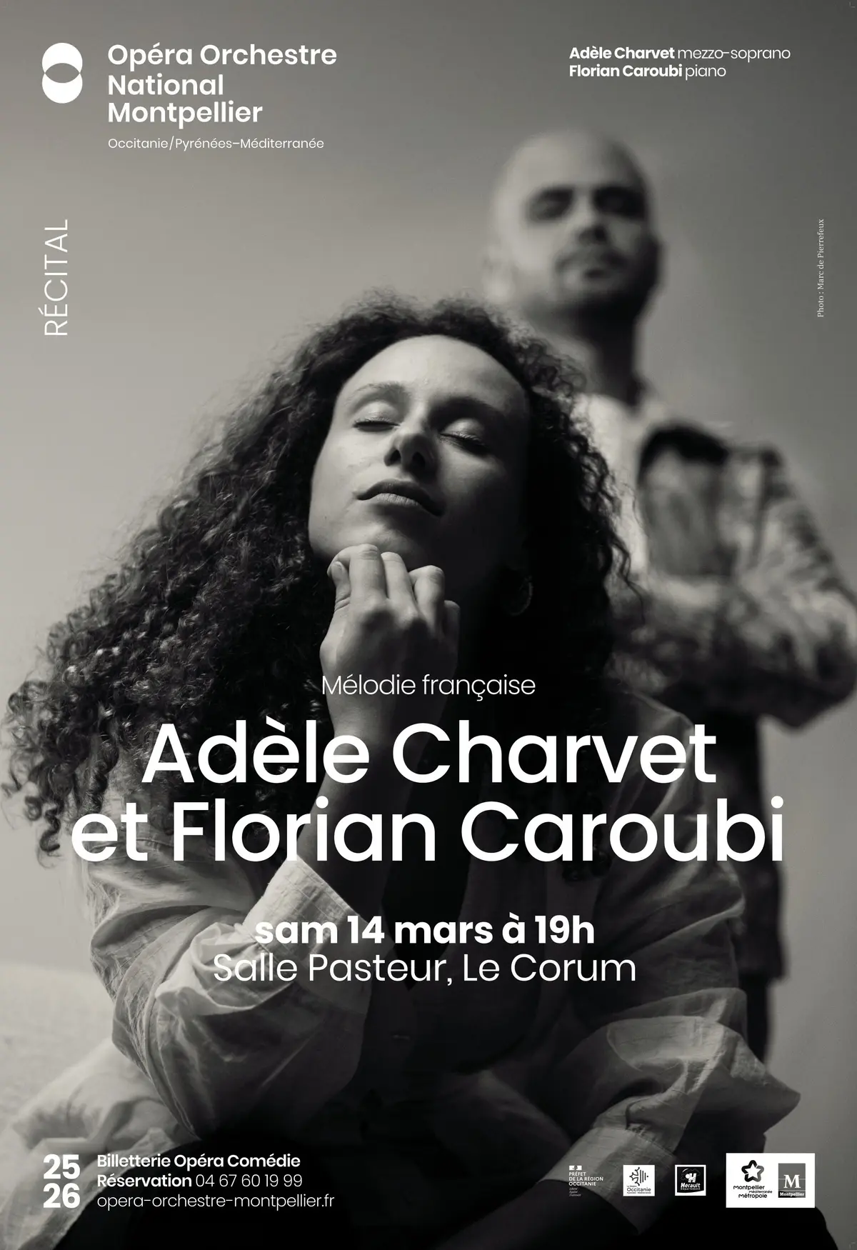 Adèle Charvet et Florian Caroubi
