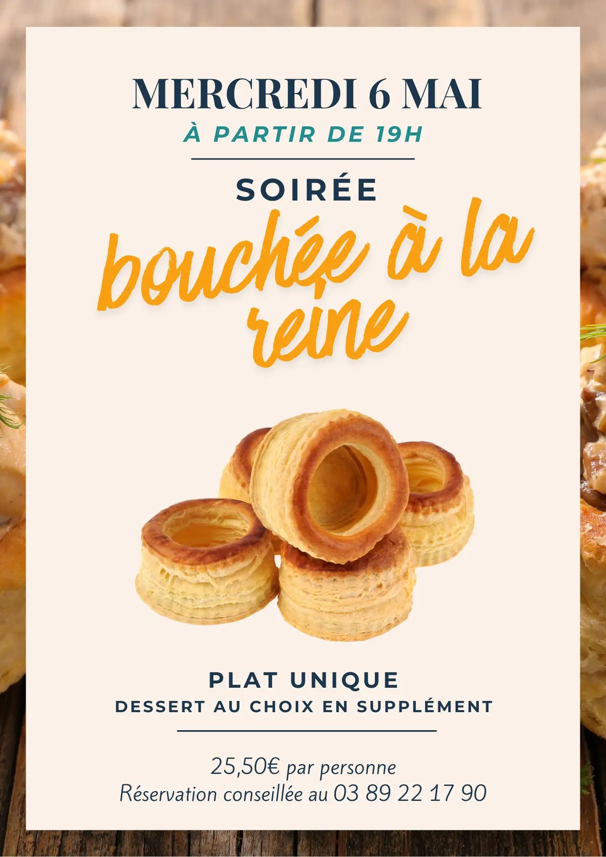 Soirée Bouchée à la reine 