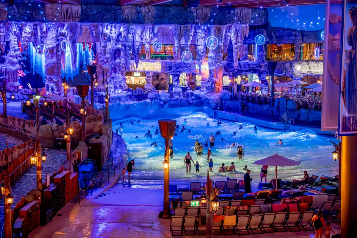 Fête des lumières nordique à Rulantica 