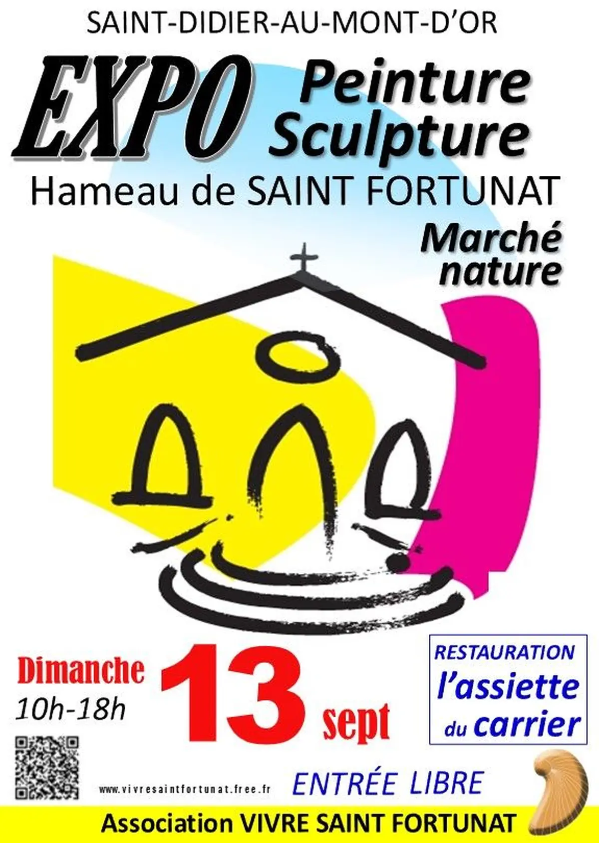 22ème Rencontre Peinture et Sculpture Hameau de St Fortunat