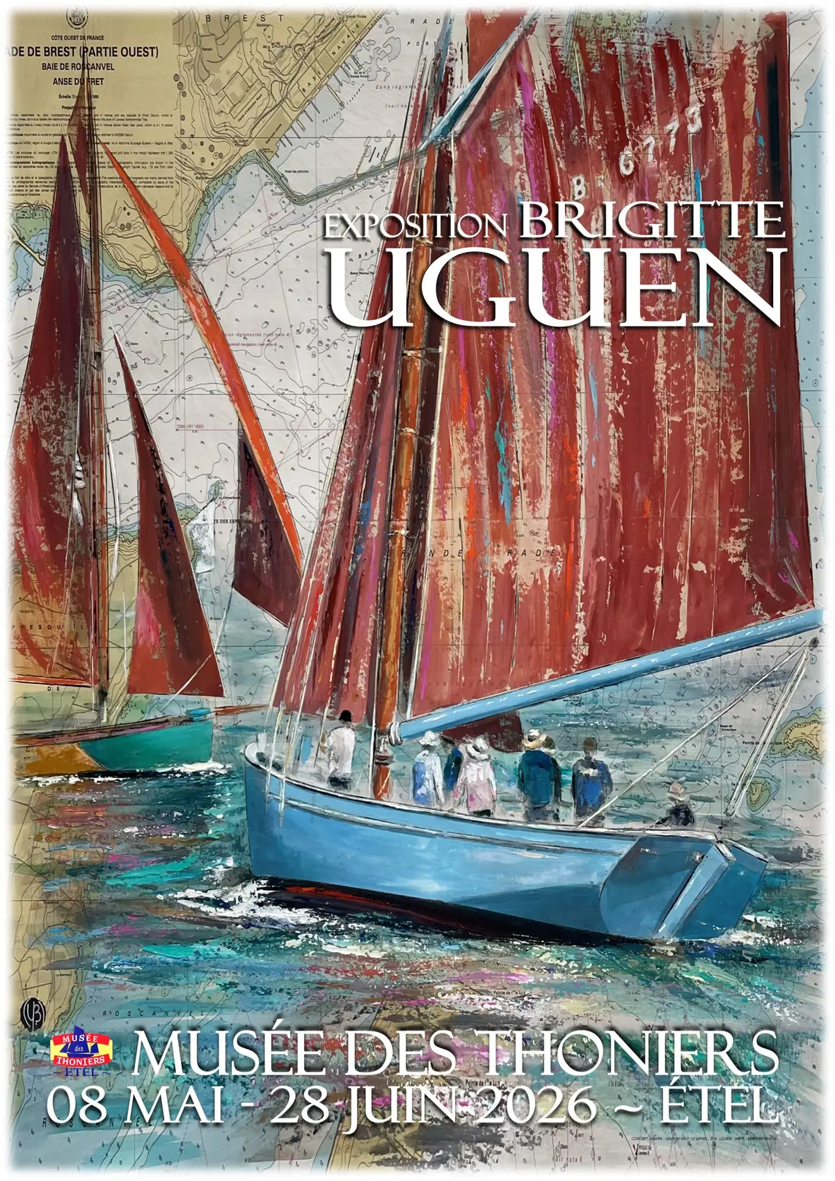 Exposition de peinture Brigitte UGUEN & Laurent LAMARE