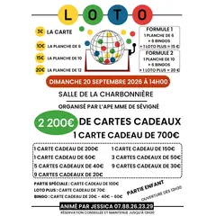 Super Loto animé par Jessica