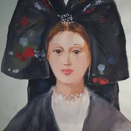 Exposition Aquarelles d’Inès Wagner. Visages et costumes en transparence
