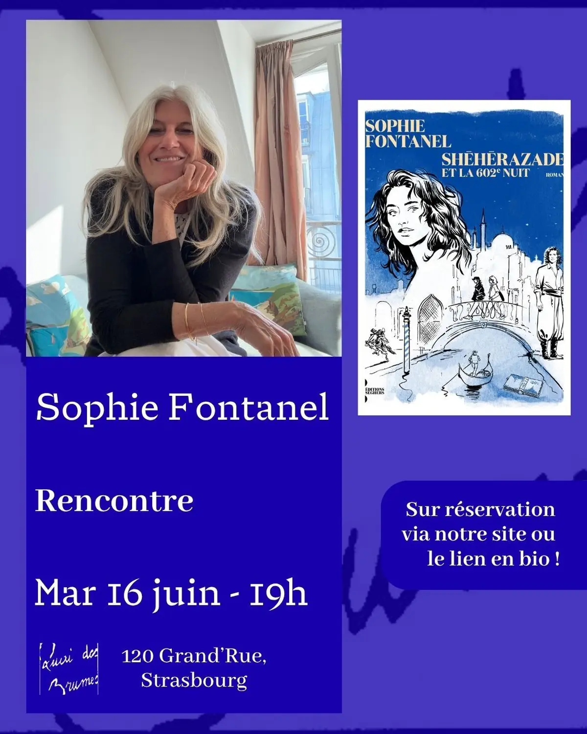 Rencontre avec Sophie Fontanel