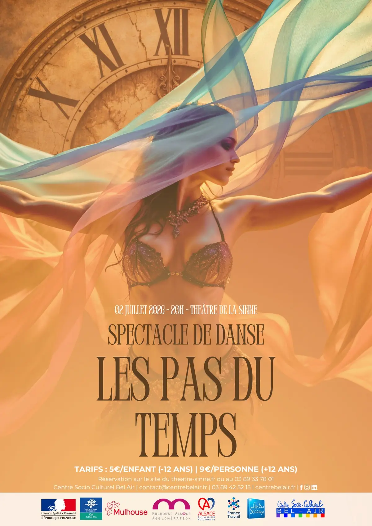 Spectacle de danse - Les pas du temps 