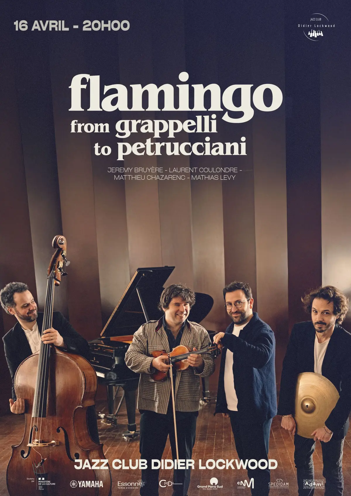 Flamingo : from Grappelli to Petrucciani
