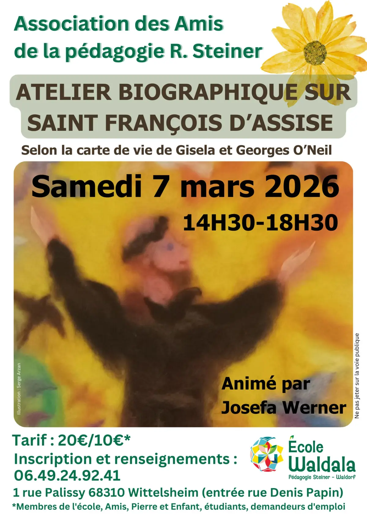 Atelier biographique sur Saint François d’Assise