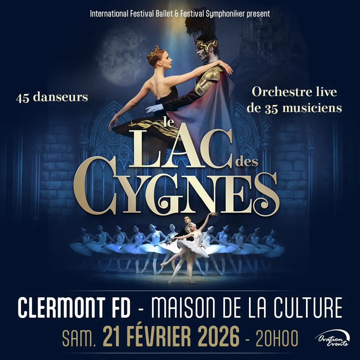 Le Lac des Cygnes L'international Festival Ballet