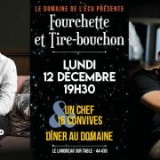Le Domaine de l\'Écu invite Matthieu Pasgrimaud (Le 1825) - Fourchette & Tire-Bouchon