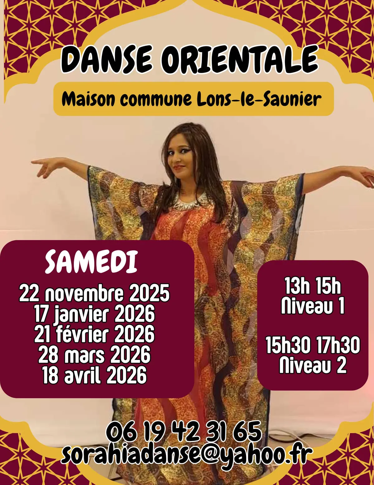 Stages de danse orientale  