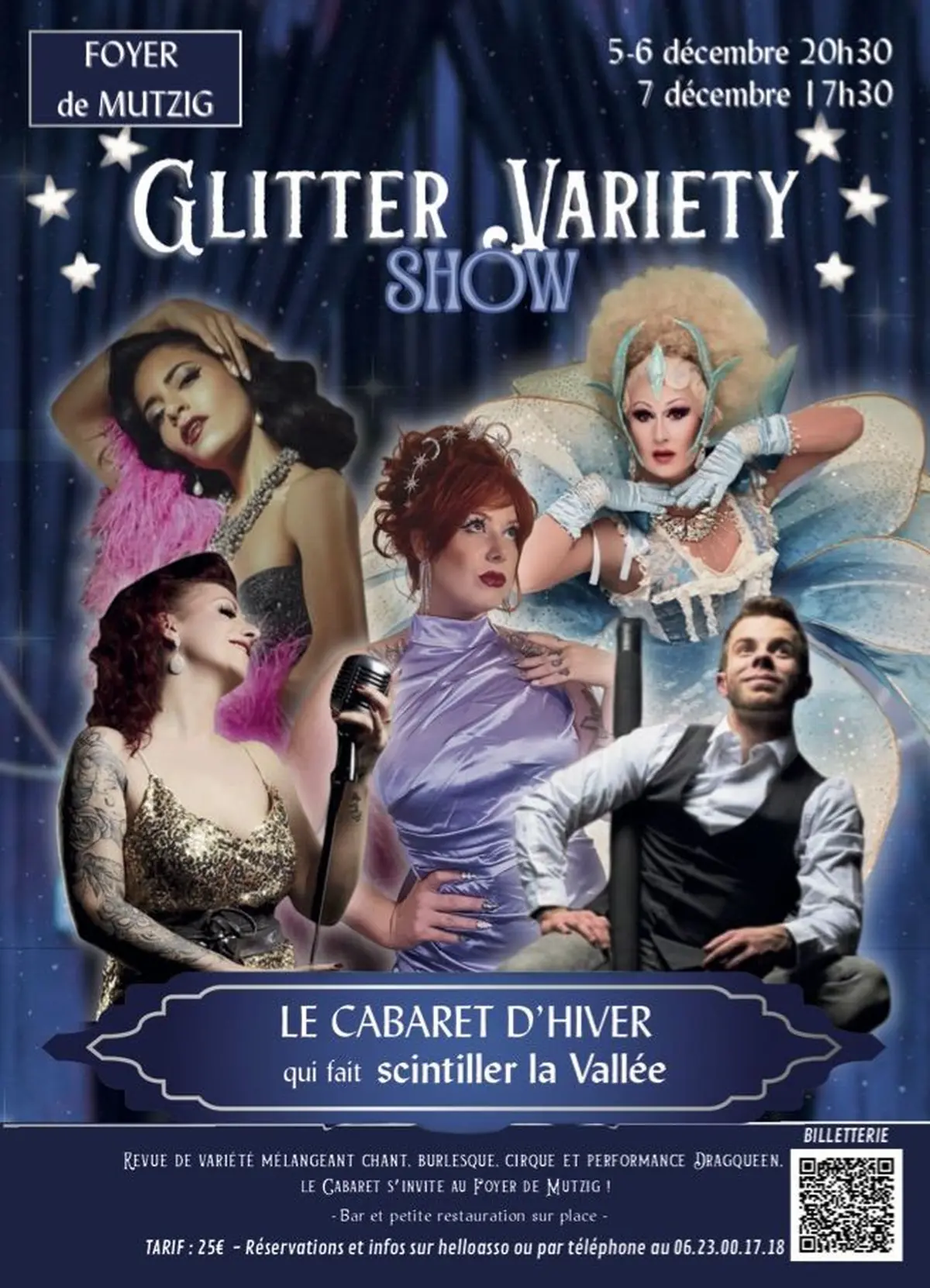 Glitter variety show