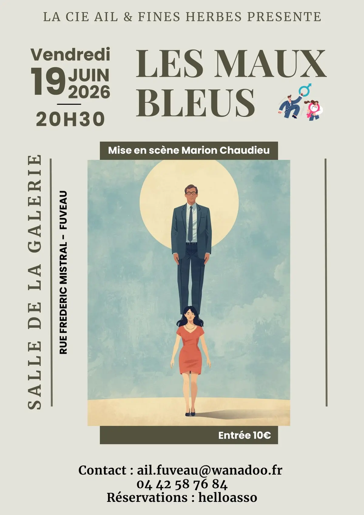 Les Maux Bleus - Théâtre
