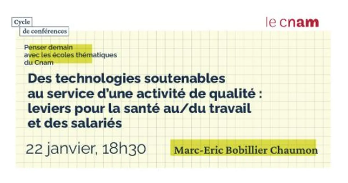 Des technologies soutenables au service d’une activité de qualité