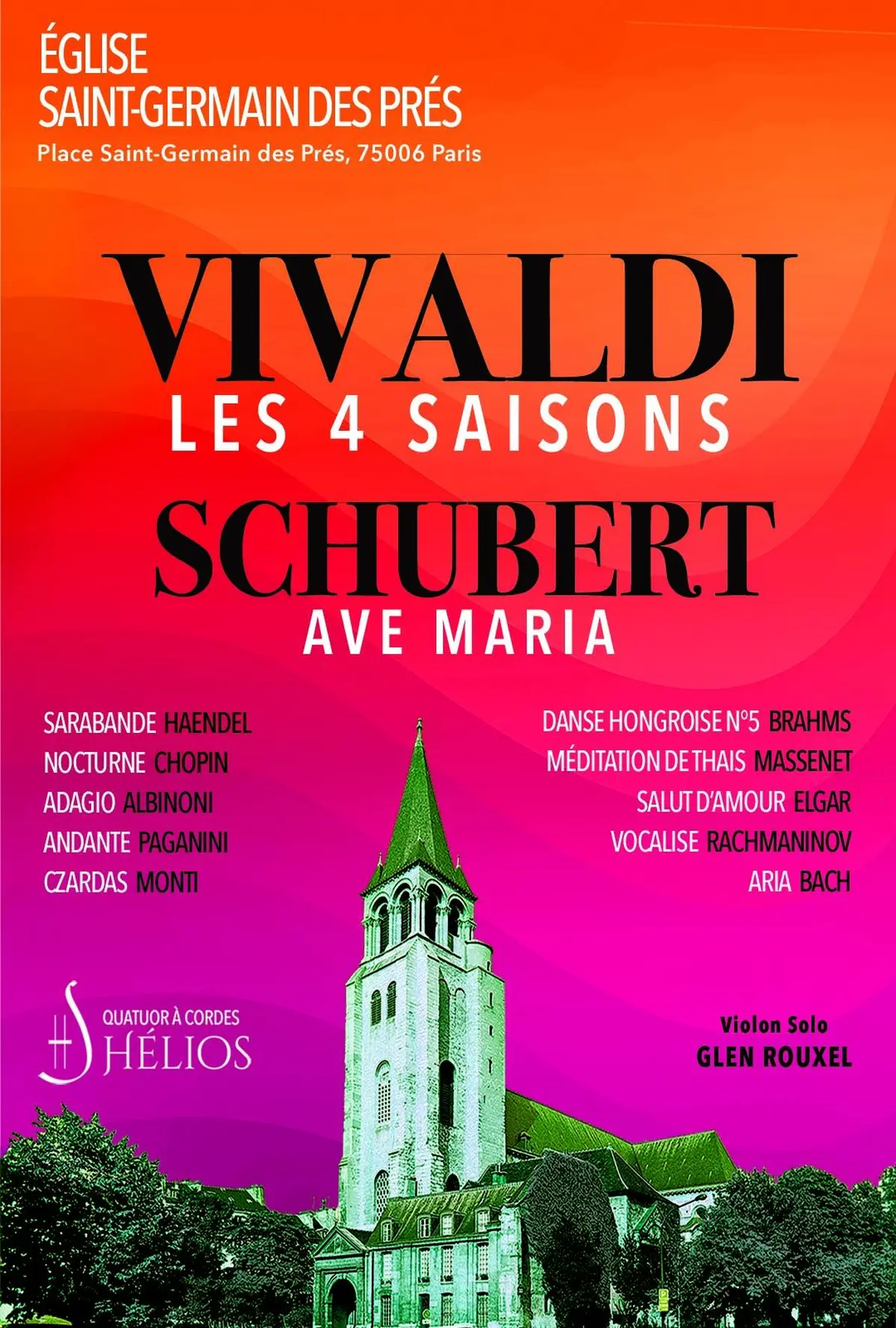 Les 4 Saisons de Vivaldi, Ave Maria et Célèbres Adagios