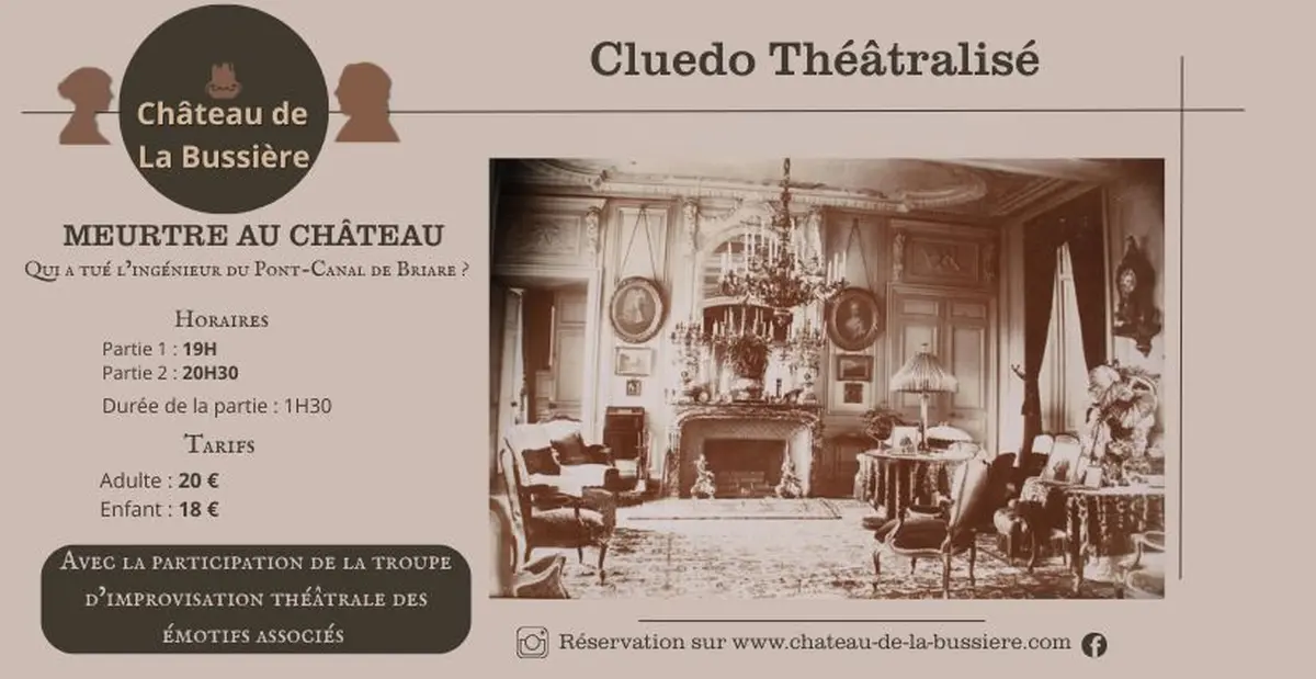 Soirée Cluedo théâtralisée
