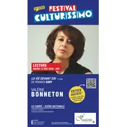 Festival Culturissimo - Lecture de Valérie Bonneton 