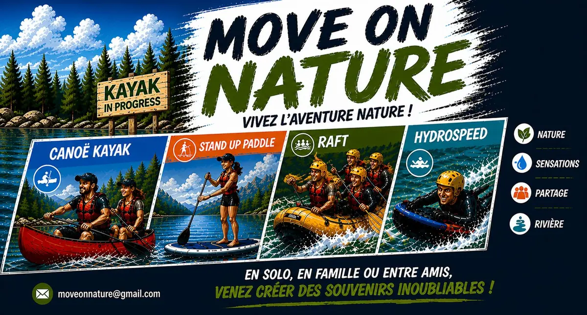 Initiation kayak - MOVE ON NATURE