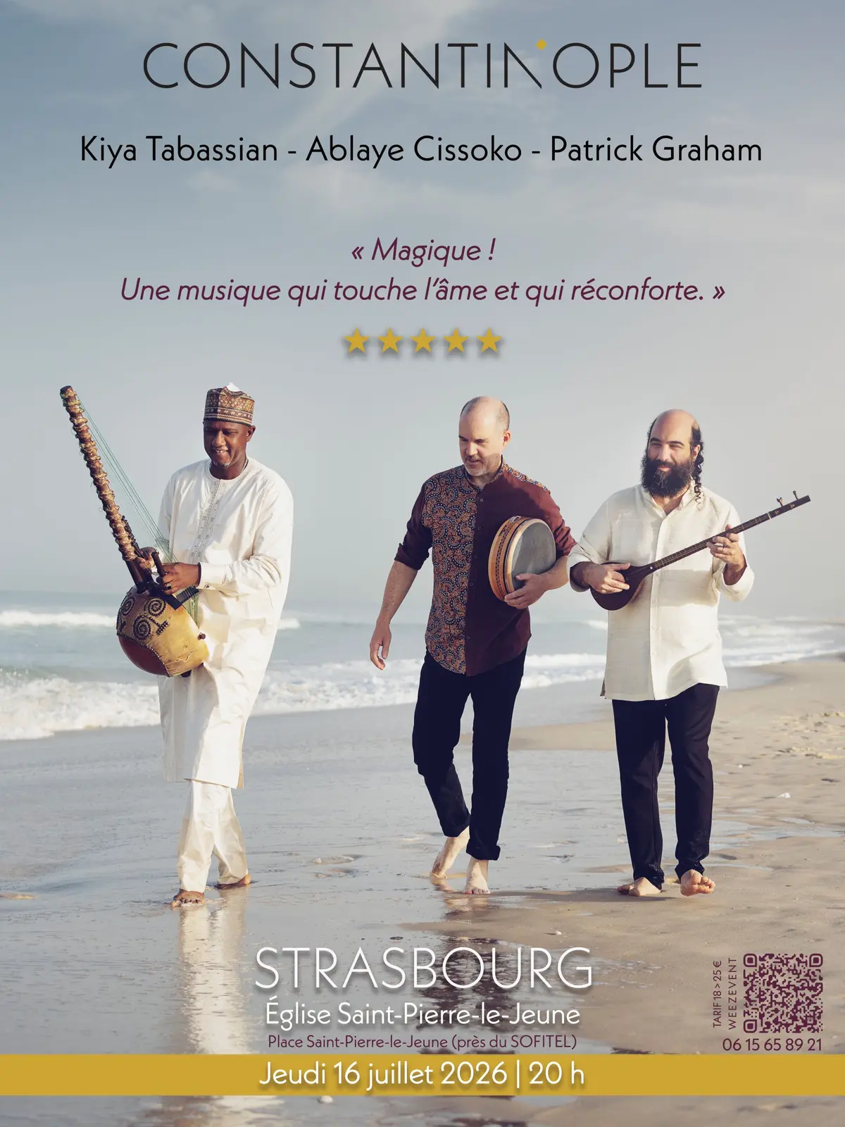 Estuaire / Constantinople - Kiya Tabassian, Ablaye Cissoko, Patrick Graham
