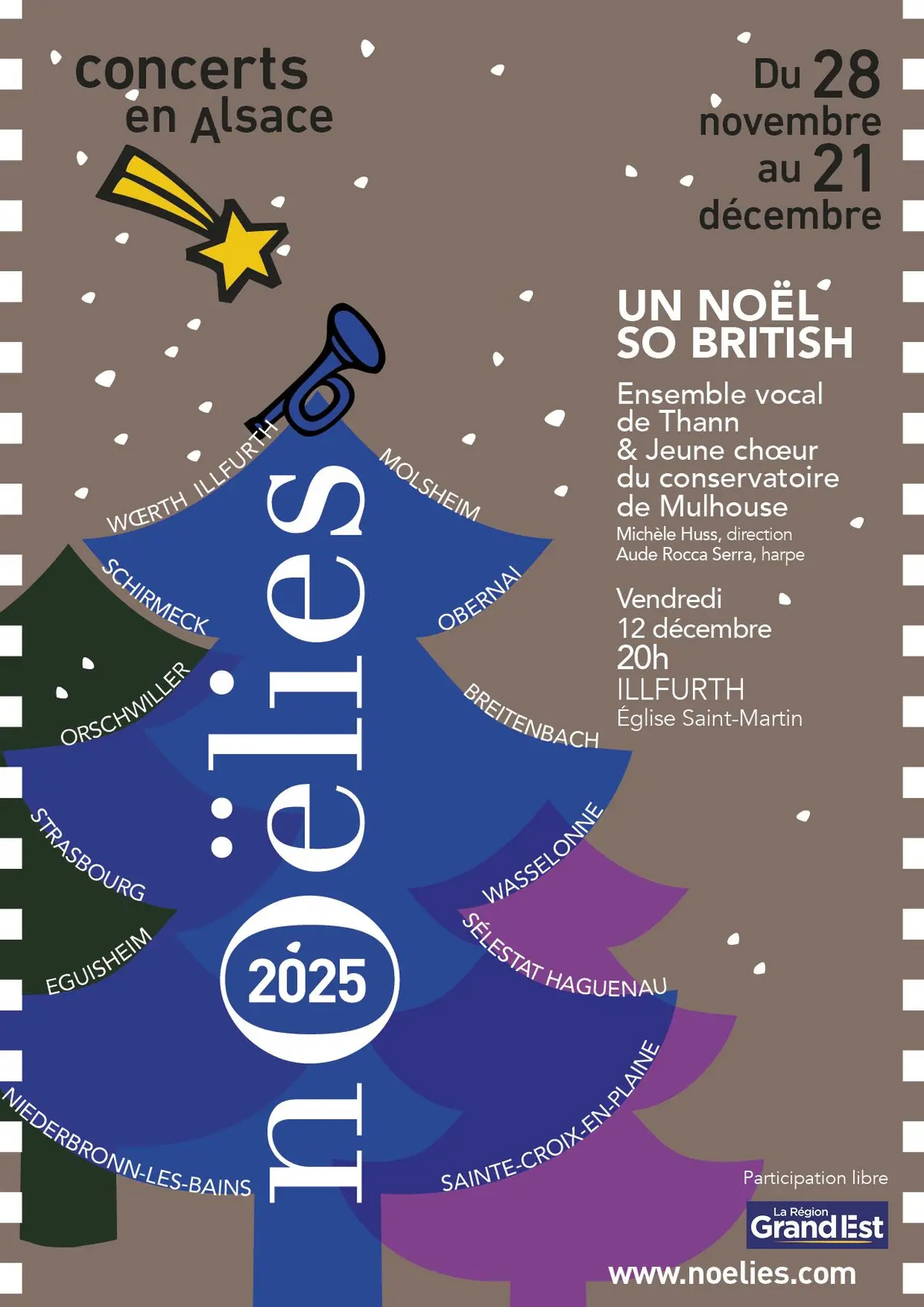 Concert des Noëlies - Un Noël so british