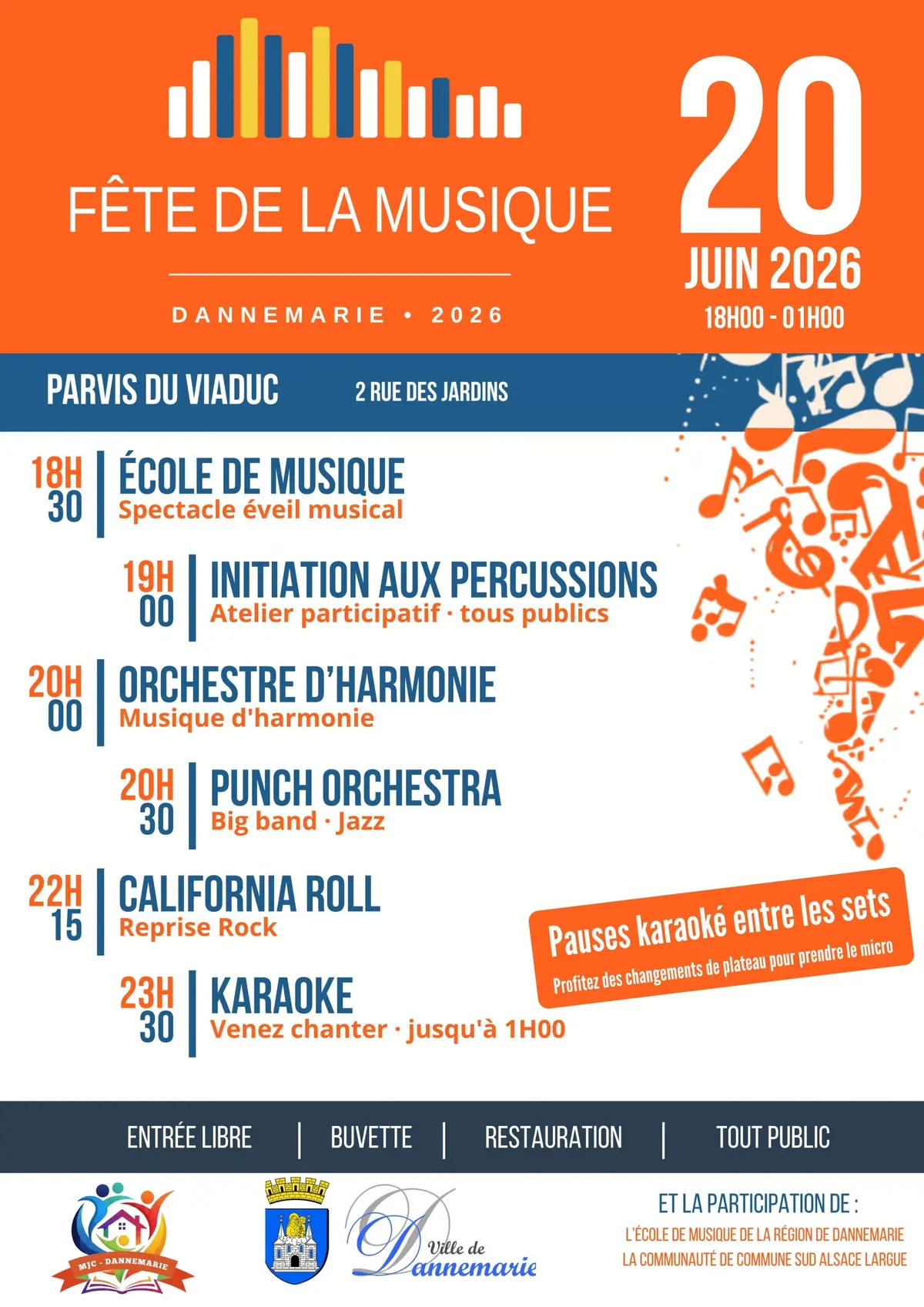 Fête de la musique à Dannemarie