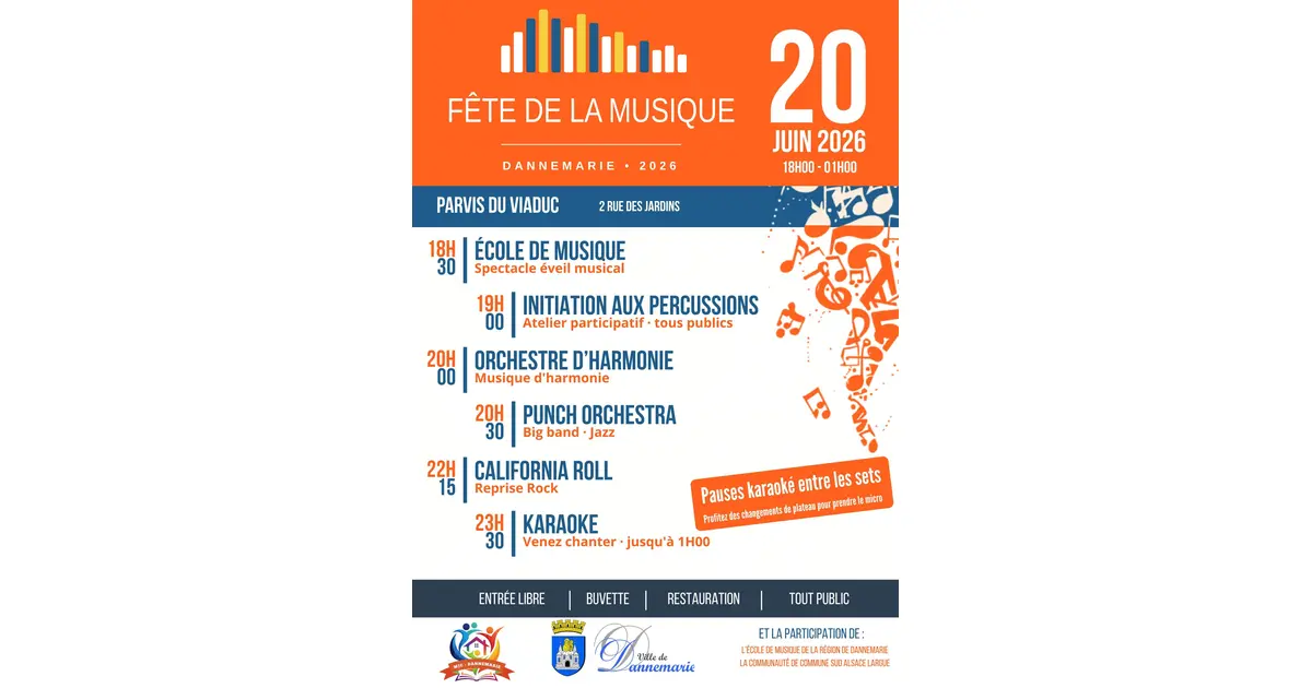 Fête de la musique à Dannemarie