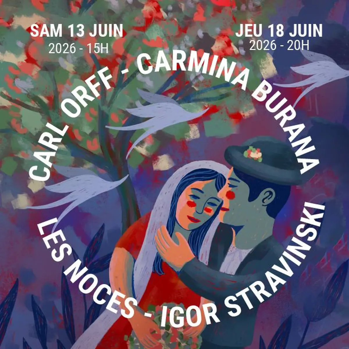 Concerts Carmina Burana et Stravinsky