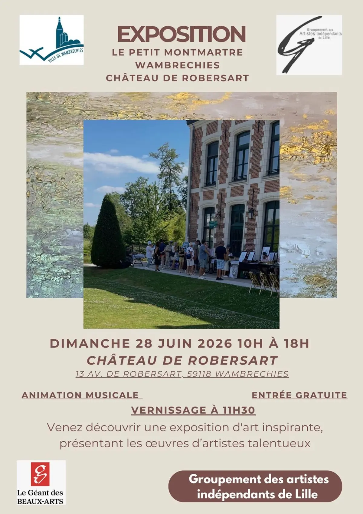 le Petit Montmartre au Château de Robersart