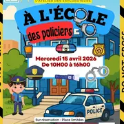 À l’école des policiers – Atelier des explorateurs à Illzach