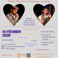 Concert des plus belles chansons d'amour pour la Saint-Valentin &copy; adagio prod