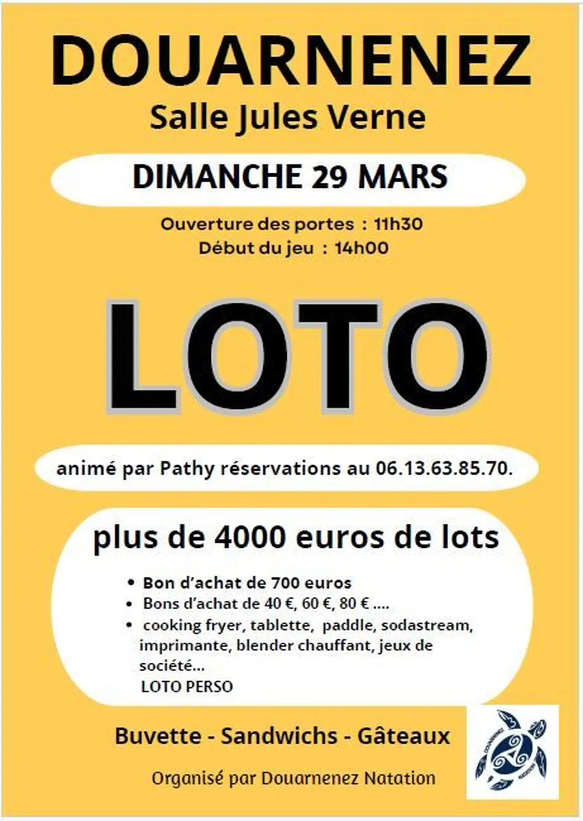 LOTO de Douarnenez natation
