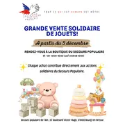 Grande vente solidaire de jouets !