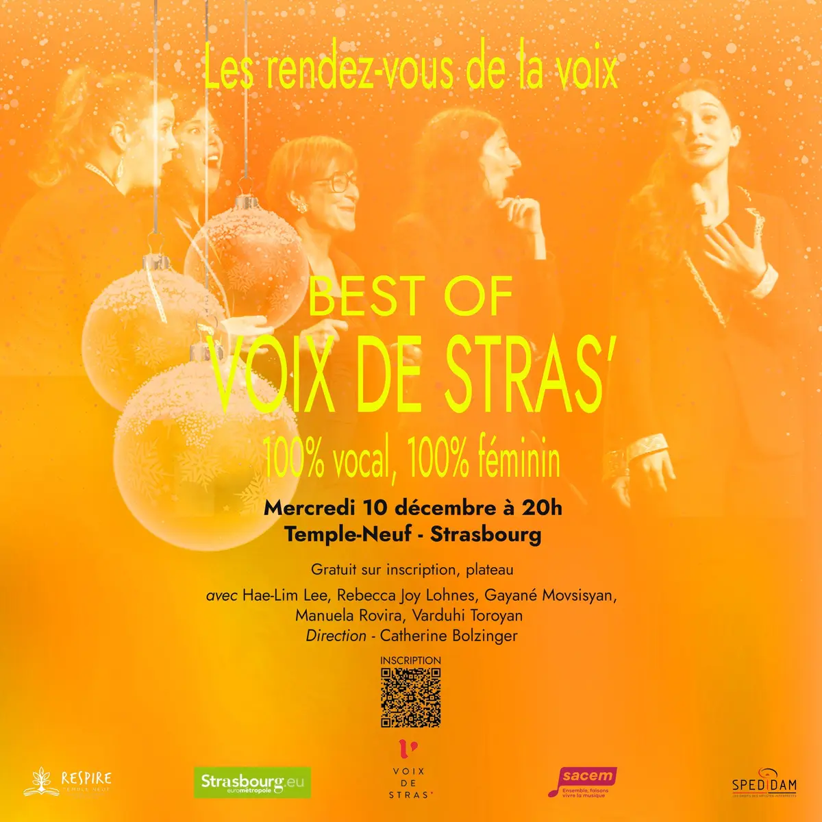 Best of Voix de Stras', 100% vocal, 100% féminin