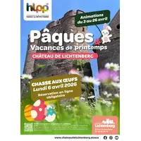 Pâques et vacances de printemps au château de Lichtenberg &copy; CCHLPP