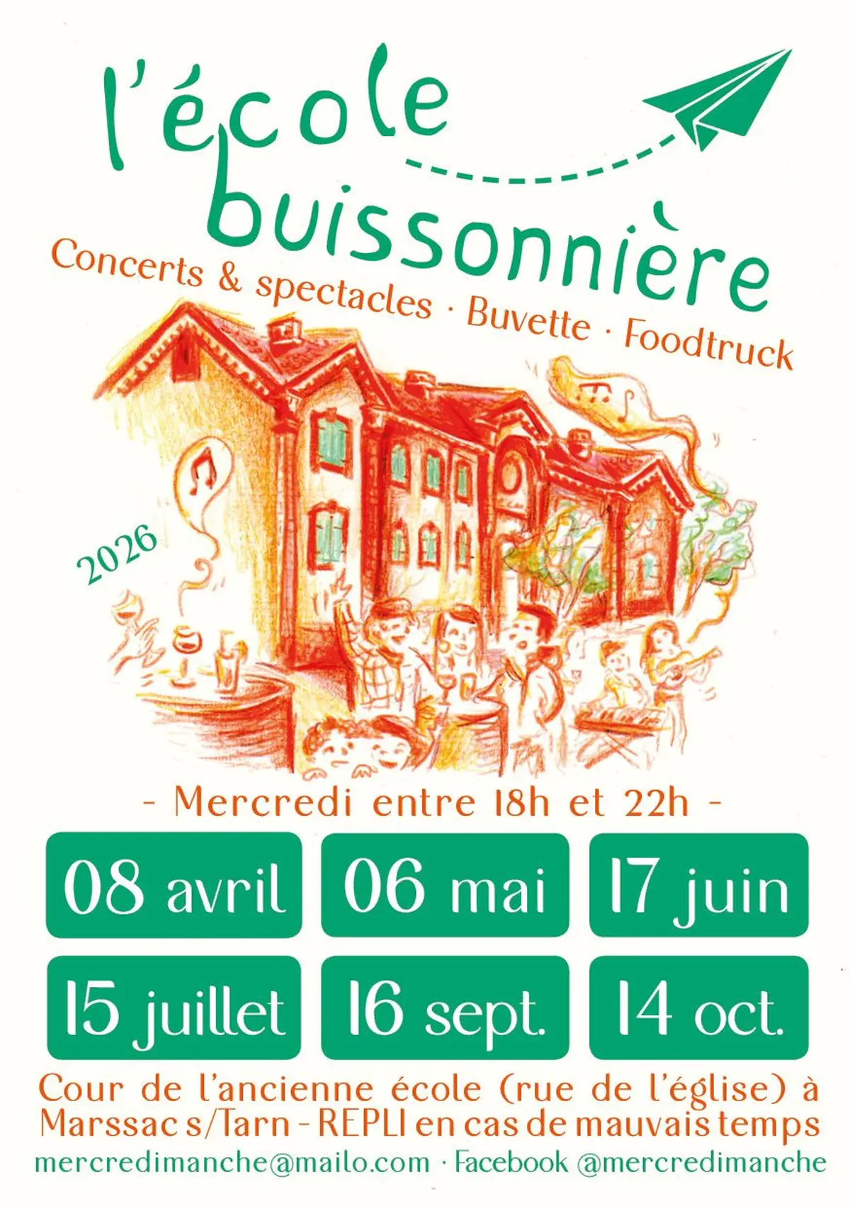 L'école buissonnière - guinguette culturelle