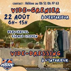 Vide grenier et Vide Dressing du HBRE
