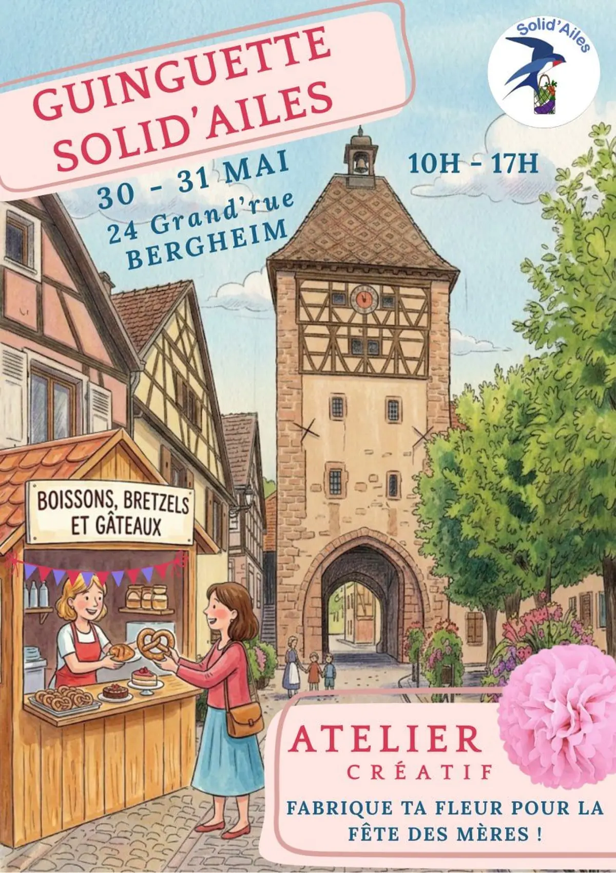 Guinguette Solid'ailes - Spéciale Fête des mères