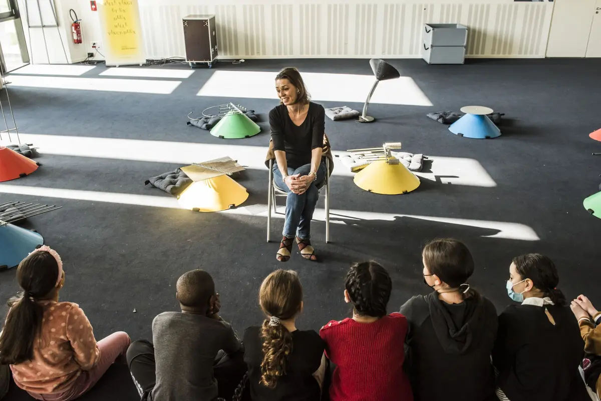 Atelier de pratique instrumentarium Baschet ( 7 - 10 ans ) 