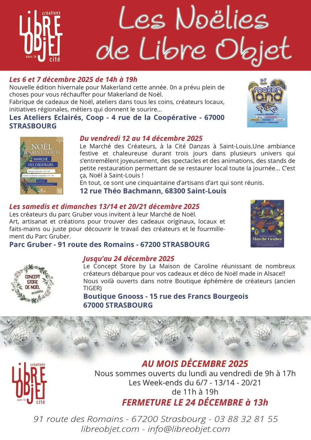 Les Noëlies de Libre Objet