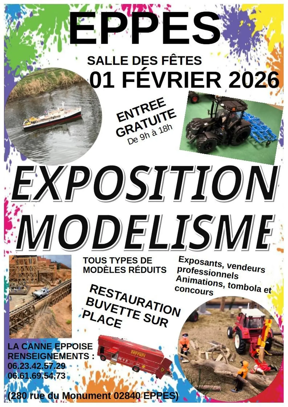 EXPOSITION modelés réduits