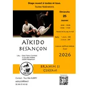Stage d’Aikido Besançon 25 janvier 26