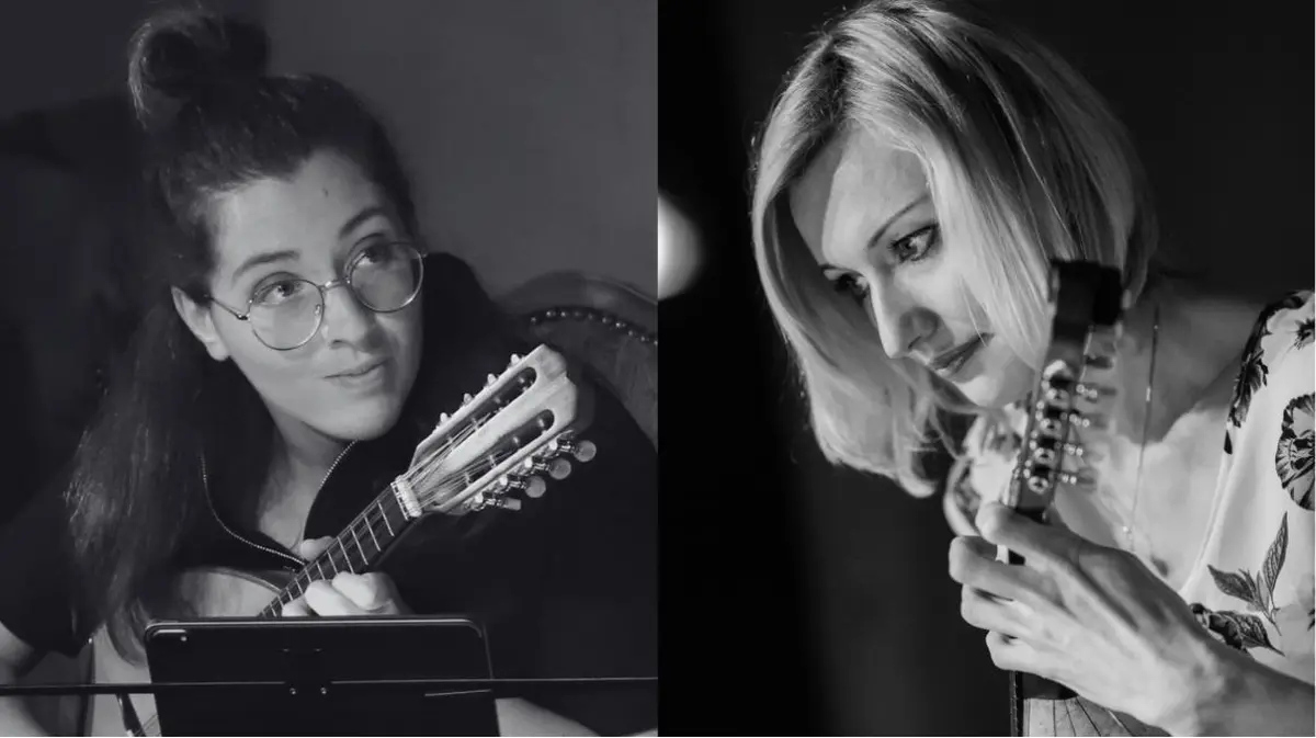 Natalia Korsak & Marine Moletto en concert à Carsac-Aillac (duo de mandolines) !