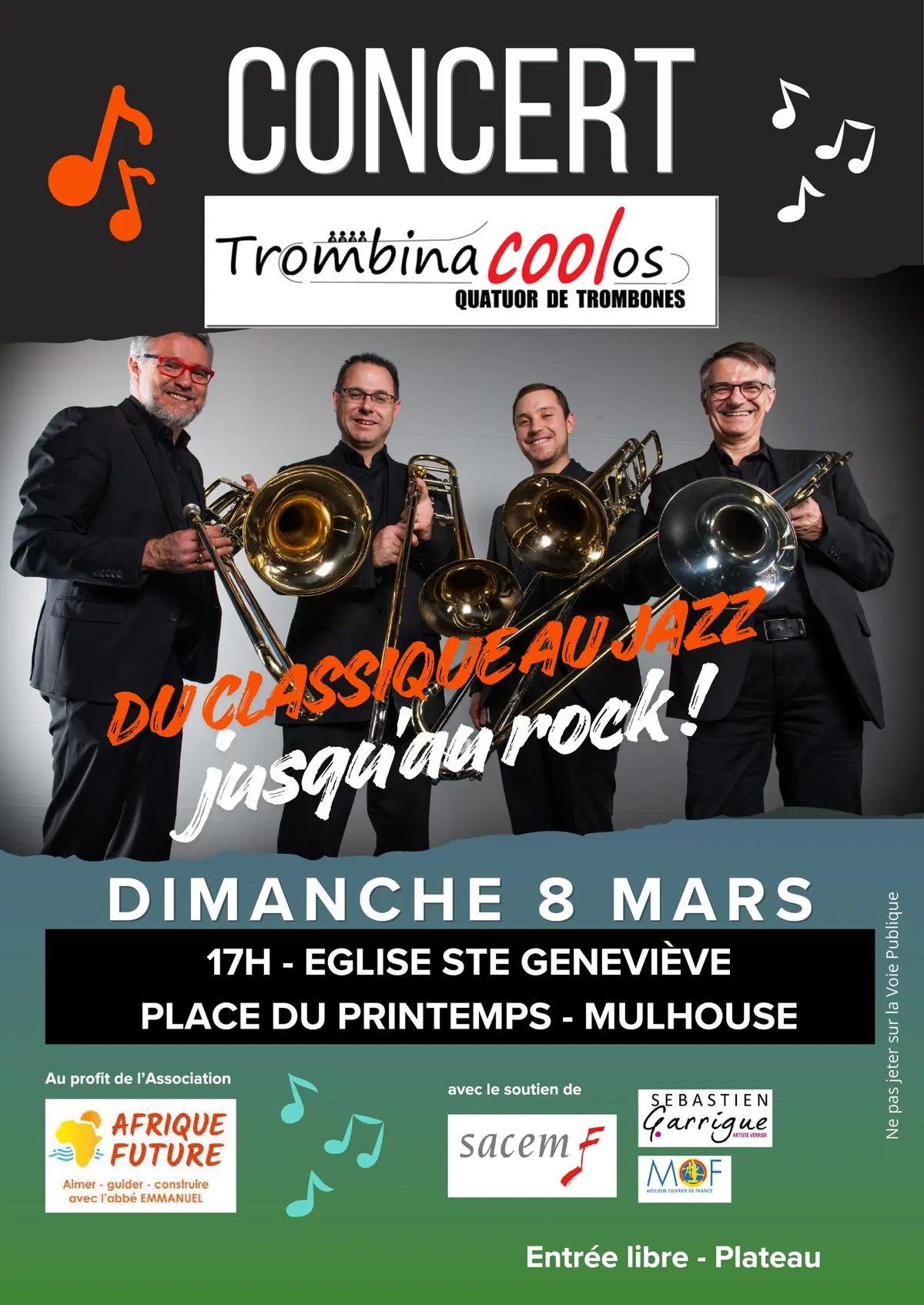 Concert des 4 fabuleux Trombinacoolos !