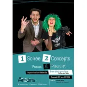1 soirée 2 concepts des Anodins à Ban-de-Laveline