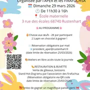 Chasse aux œufs de pâque 