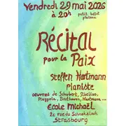 Récital de piano pour la paix