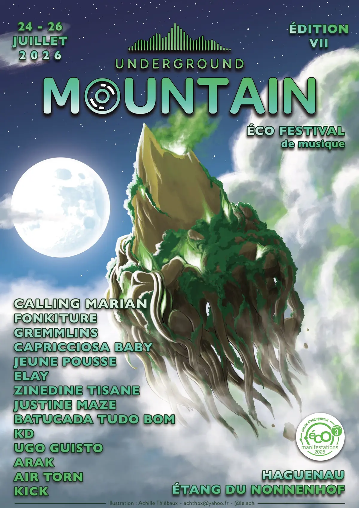 Underground Mountain Festival 2026 - Édition 7