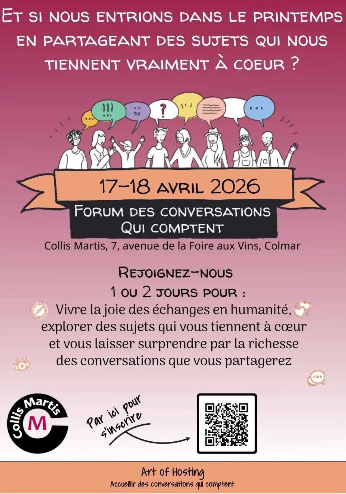 Le Forum des Conversations qui Comptent 